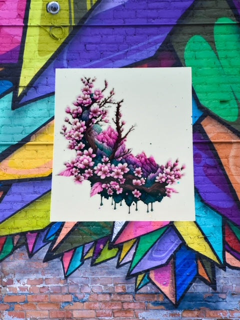217. Cherry Blossom Decal