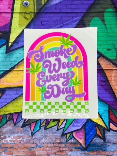118. Smoke Weed Everyday Decal