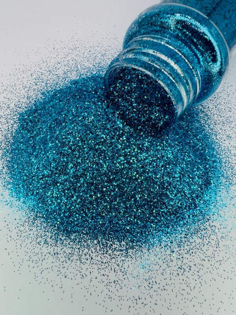 September - Custom Mixed Blue Metallic Glitter 1-6