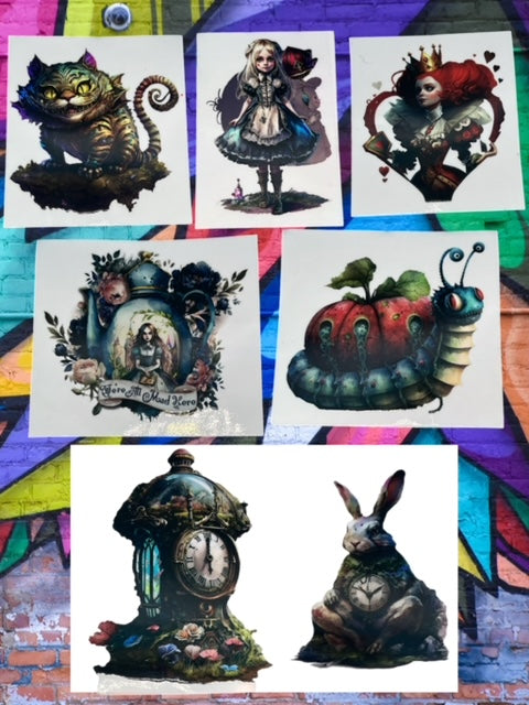 2. Alice Goth Decal Bundle