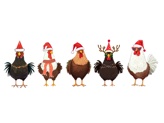 BB. Christmas Chicken UVDTF