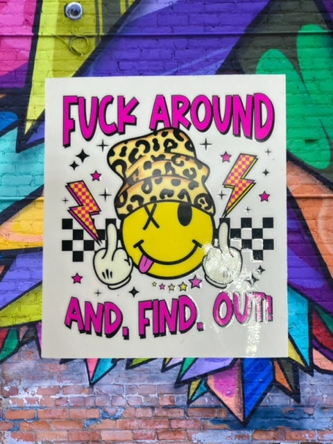 30. FAFO Decal
