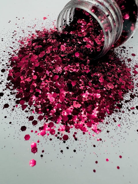 Florida State 2- Mixed Garnet Glitter 2-2