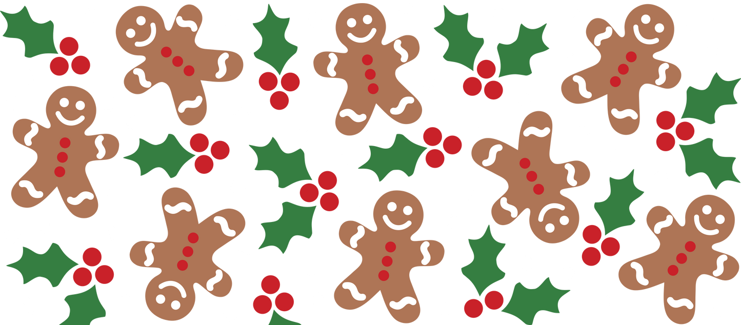 PP. Gingerbread and Holly UVDTF