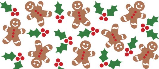 PP. Gingerbread and Holly UVDTF