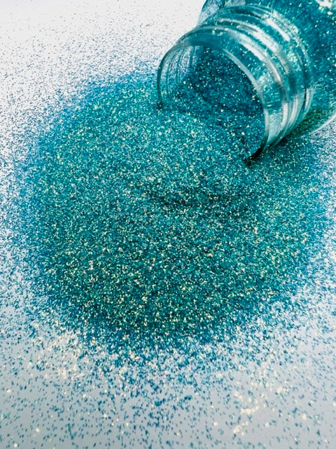 Hang Ten- Custom Mixed Fine Blue Metallic Glitter 4-2