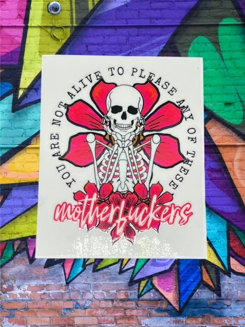 51. Motherfuckers Decal