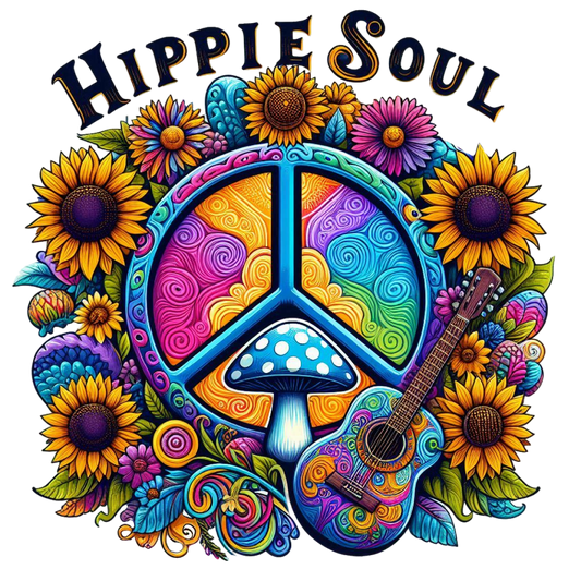 372. Hippie Soul Decal