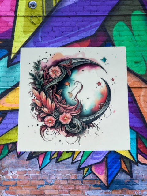 112. Pretty Moon Decal