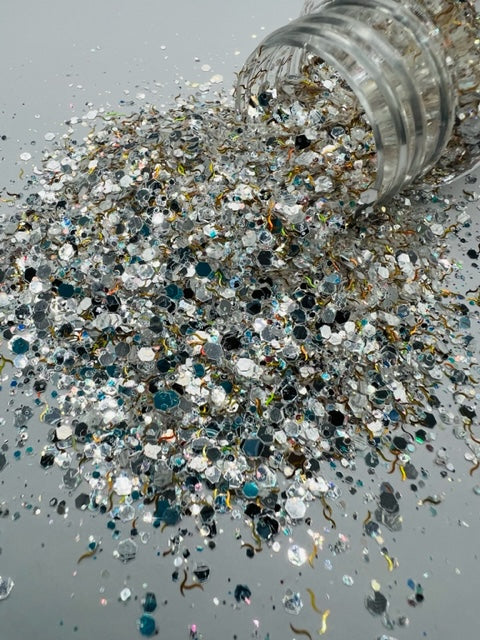 Razzle Dazzle- Chrome Mixed Glitter 3-5