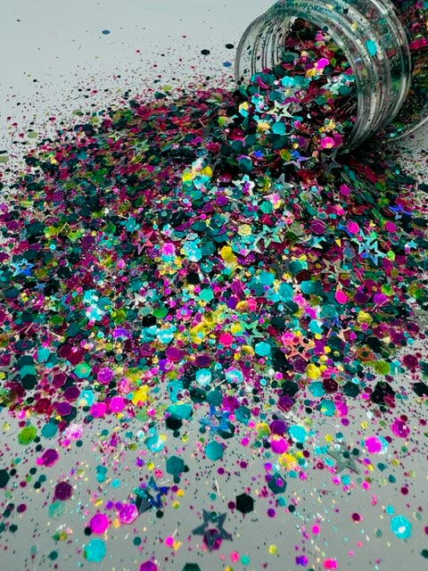 Shenanigans- Custom Mixed Shape Glitter 2-8