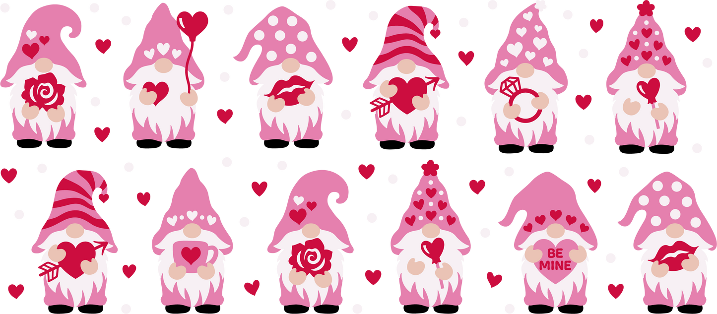 131. Valentine Gnome UVDTF