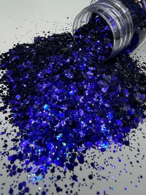 Villain- Dark Purple Mixed Glitter 1-6
